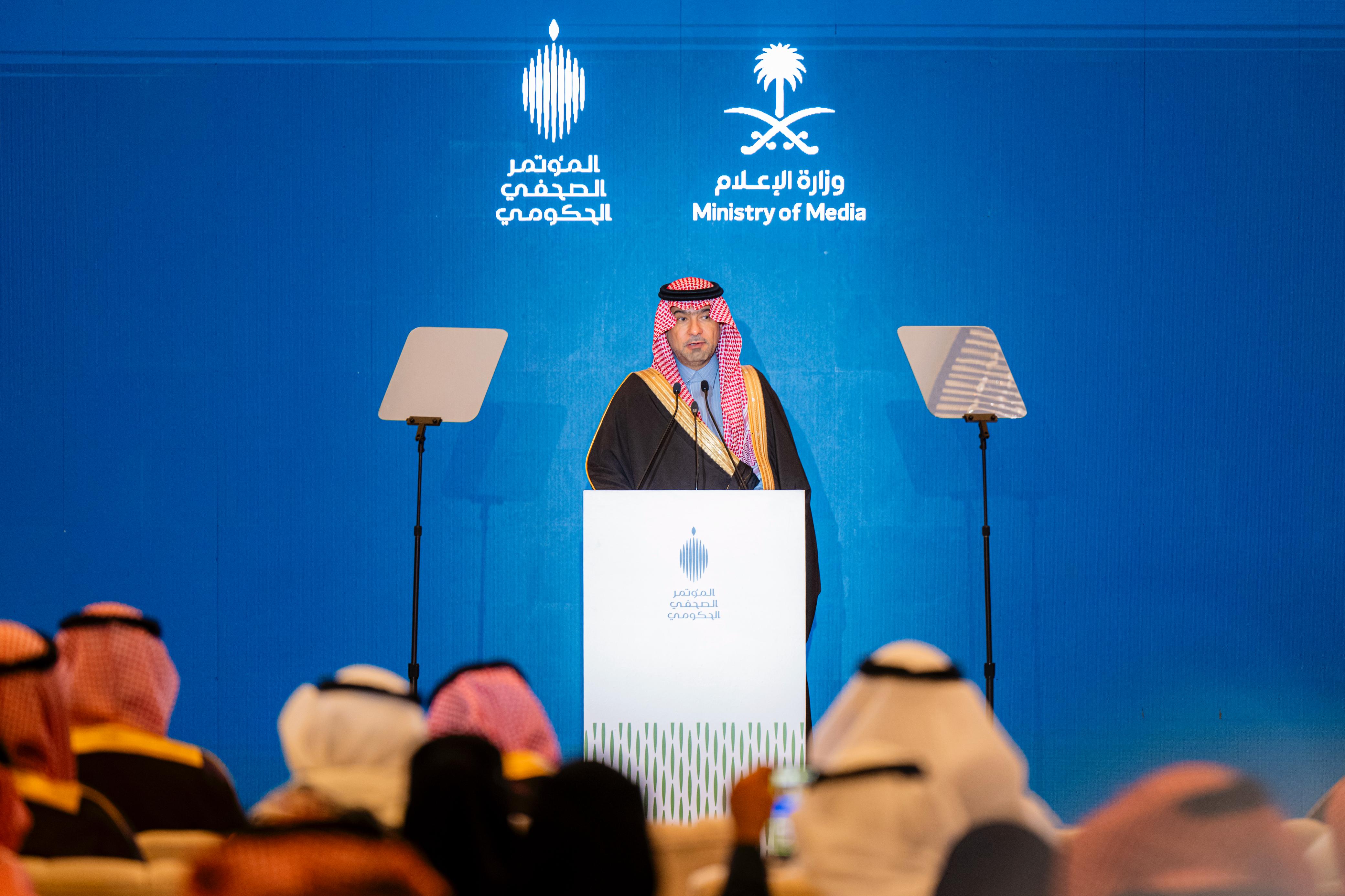 الحقيل في المؤتمر الصحفي الحكومي 2026: مليار ريال من سمو ولي العهد يؤكد أن الاستثمار في الإنسان خيار استراتيجي