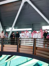 "الحقيل" يزور الجناح السعودي في "إكسبو دبي 2020"