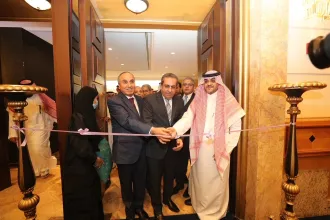 "البدير" و"عباس" يفتتحان معرض الأهرام العقاري الأول في جدة