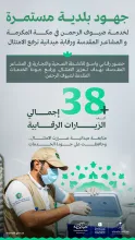 وزارة البلديات والإسكان تنفّذ أكثر من 38 ألف جولة رقابية خلال موسم حج 1447هـ